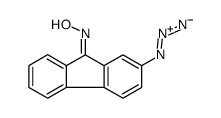 2-azido-9-fluorenone oxime结构式