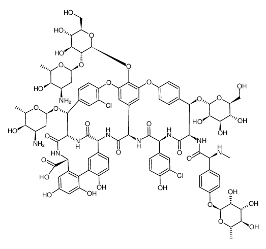 Avoparcin α, 49-chloro- Structure