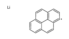 1-pyrenyl-Lithium结构式