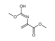 methyl 2-(methoxycarbonylamino)prop-2-enoate Structure