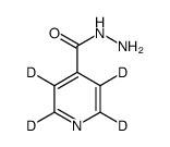 Isoniazid-d4 Structure
