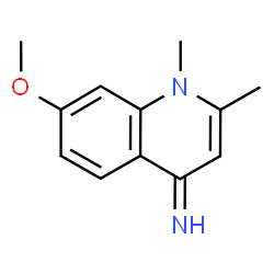 4(1H)-Quinolinimine,7-methoxy-1,2-dimethyl-(9CI)结构式
