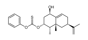 capsidiol 3-phenylthionocarbonate Structure