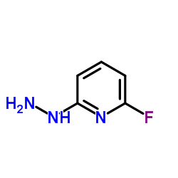 2-氟-6-肼基吡啶结构式