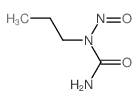 Urea,N-nitroso-N-propyl- structure