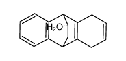 11-Hydroxy-1,4,9,10-tetrahydro-9,10-ethanoanthracene结构式