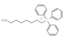 octyl(triphenyl)phosphanium,chloride Structure