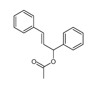 (±)-反式-1,3-二苯基烯丙基乙酸酯结构式