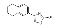 4-(5,6,7,8-tetrahydronaphthalen-2-yl)-3H-1,3-thiazol-2-one Structure