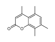 4,5,7,8-tetramethylchromen-2-one Structure
