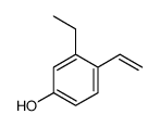 4-ethenyl-3-ethylphenol Structure