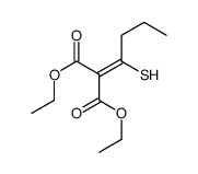 diethyl 2-(1-sulfanylbutylidene)propanedioate结构式