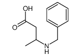 3-(Benzylamino)butanoic acid结构式