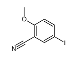 5-碘-2-甲氧基苯甲腈结构式