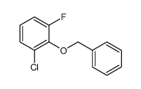 2-(苄氧基)-1-氯-3-氟苯结构式
