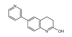 6-(吡啶-3-基)-3,4-二氢喹啉-2(1h)-酮结构式
