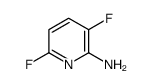 3,6-difluoropyridin-2-amine Structure