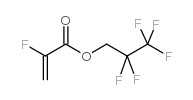 2,2,3,3,3-五氟-2-氟丙烯酸丙酯结构式