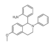 2-(6-methoxy-2-phenyl-3,4-dihydro-1H-isoquinolin-1-yl)aniline Structure
