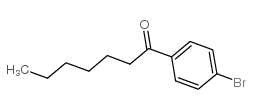 1-溴-4-n-庚酰苯结构式