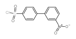 3-硝基-联苯-4-磺酰氯结构式