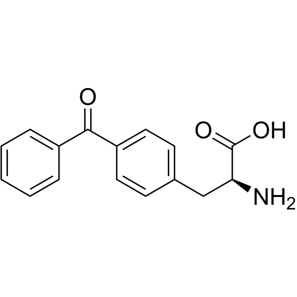 L-4-苯甲酰基苯丙氨酸结构式