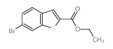 ethyl 6-bromobenzo[b]thiophene-2-carboxylate structure
