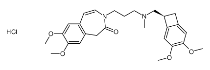 dehydro-ivabradine hydrochloride Structure