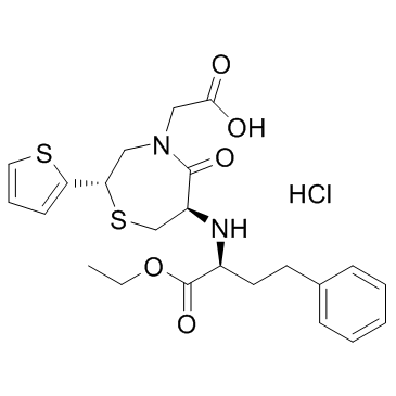 Temocapril (hydrochloride) Structure