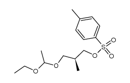 (R)-3-(1-Ethoxyethoxy)-2-methylpropyl tosylate Structure