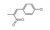 1-chloro-4-(2-nitro-1(Z)-propenyl)benzene结构式