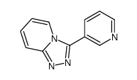 3-(3-吡啶)-1,2,4-噻唑并[4,3-a]吡啶结构式