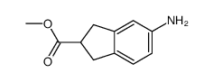 Methyl 5-amino-2-indanecarboxylate Structure