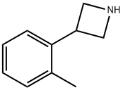 3-(邻甲苯基)氮杂环丁烷结构式