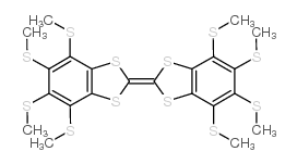 octamethylthio-dibenzo-tetrathiafulvalene Structure