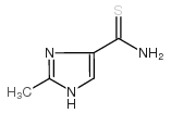 2-甲基-1H-咪唑-4-硫代酰胺结构式