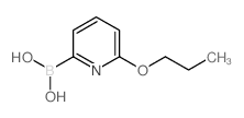 (6-Propoxypyridin-2-yl)boronic acid Structure