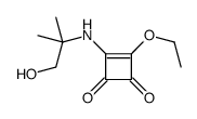 3-Cyclobutene-1,2-dione,3-ethoxy-4-[(2-hydroxy-1,1-dimethylethyl)amino]-(9CI) Structure