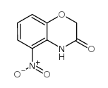 5-硝基-2H-1,4-苯并恶嗪-3(4H)-酮结构式