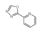 Pyridine, 2- (1,3,4-oxadiazol-2-yl)- Structure