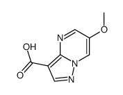 6-methoxy-pyrazolo[1,5-a]pyrimidine-3-carboxylic acid Structure