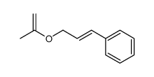 (E)-1-phenyl-3-isopropenyloxyprop-1-ene Structure