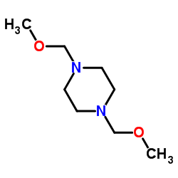 双(甲氧基甲基)哌嗪结构式