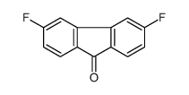 3,6-Difluoro-9H-fluoren-9-one Structure