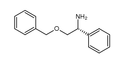 (R)-1-phenyl-2-(phenylmethoxy)ethylamine Structure