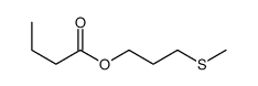 3-甲硫基丙醇丁酸酯结构式