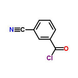 3-氰基苯甲酰氯结构式