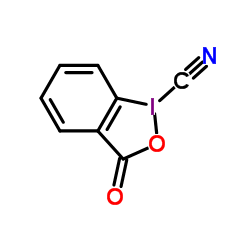 3-Oxo-1,2-Benziodoxole-1(3H)-Carbonitrile Structure