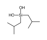 dihydroxy-bis(2-methylpropyl)silane Structure