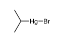 isopropryl mercuric bromide Structure